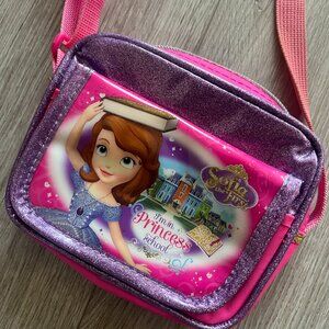 Disney Princess Sofia the First Pink Crossbody Bag – 6"x5"